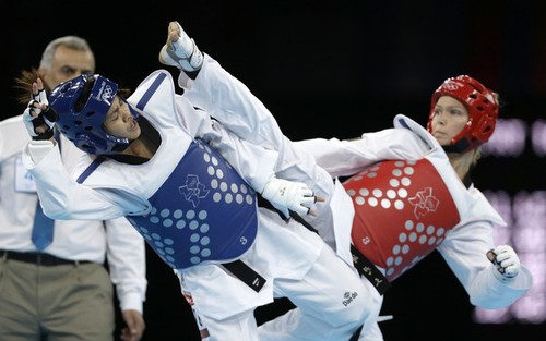 Taekwondo hạng 67 kg nữ: Diệu Linh thua đậm Helena Fromm